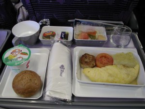 タイ航空機内食