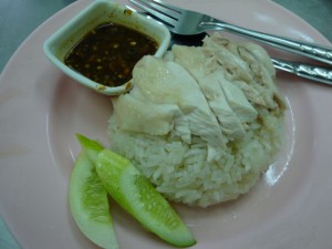 緑のカオマンガイ